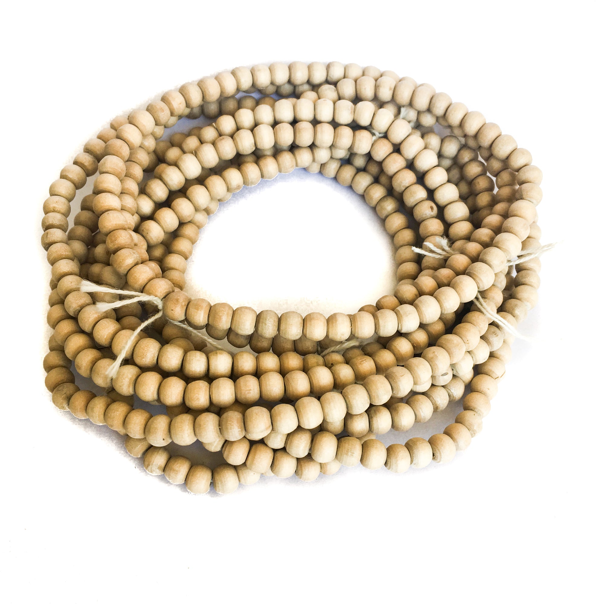 7mm Tulsi Beads, Round, Premium (5 strands)