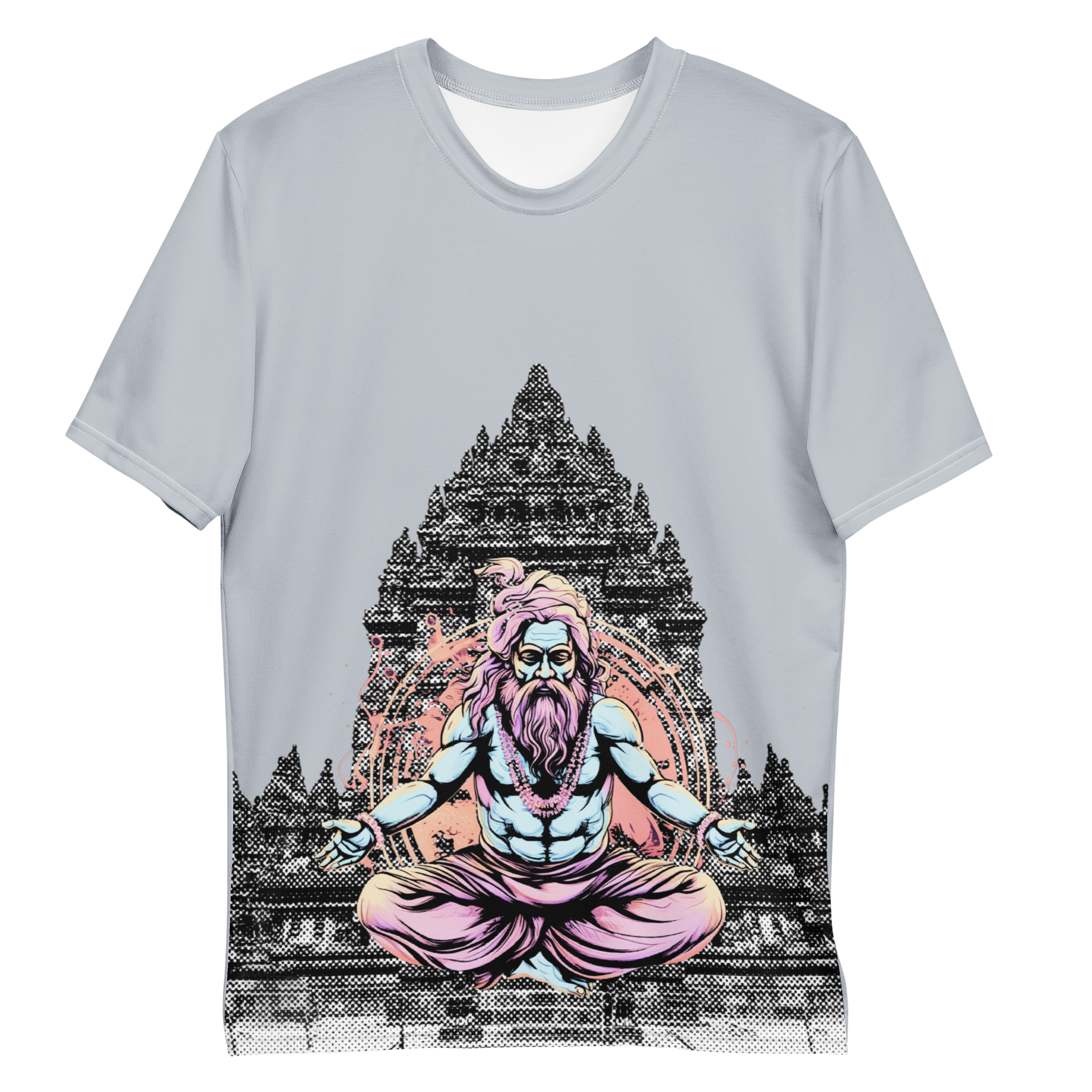 Meditating Baba Men's t-shirt
