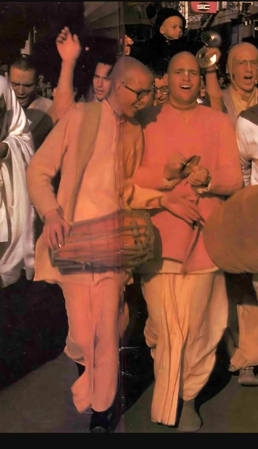 Kurta Dhoti Chadar-- Sannyasis Saffron Cotton Long Sleeves Hare Krishna XXXL