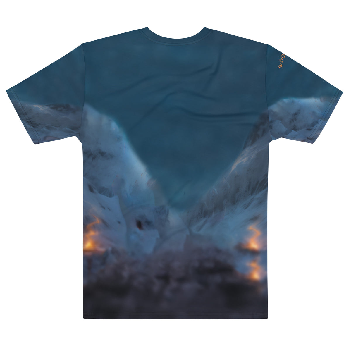 Shiva Meditating in the Mountains Men&#39;s t-shirt