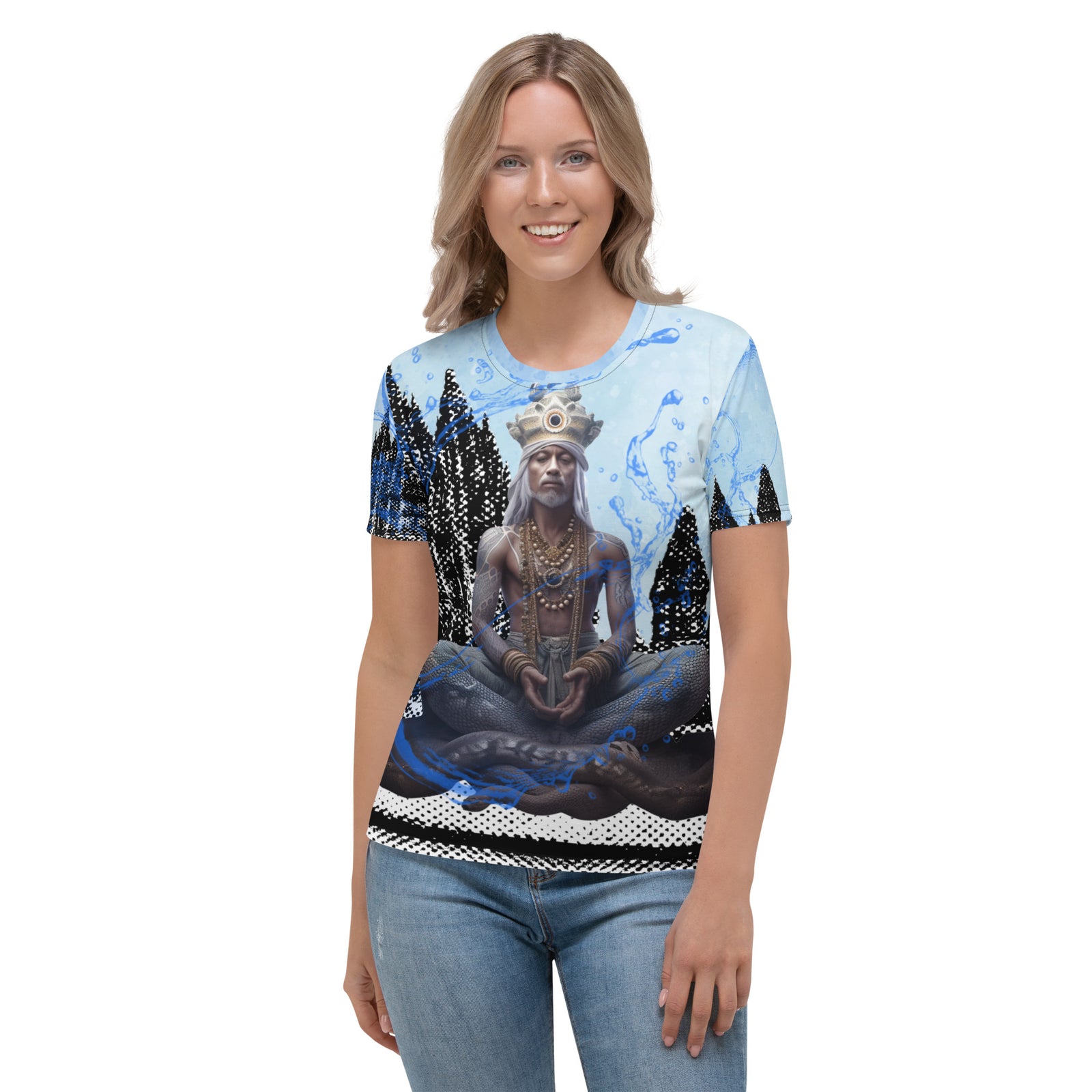 Patanjali Meditating Women's T-shirt