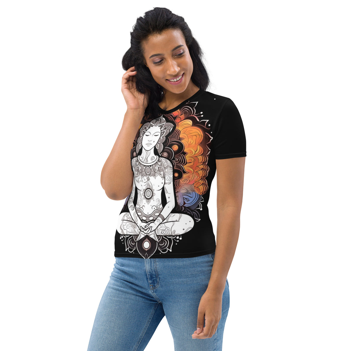 Meditating Women&#39;s T-shirt
