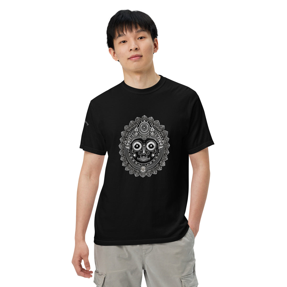 Jagannath Men’s garment-dyed heavyweight t-shirt