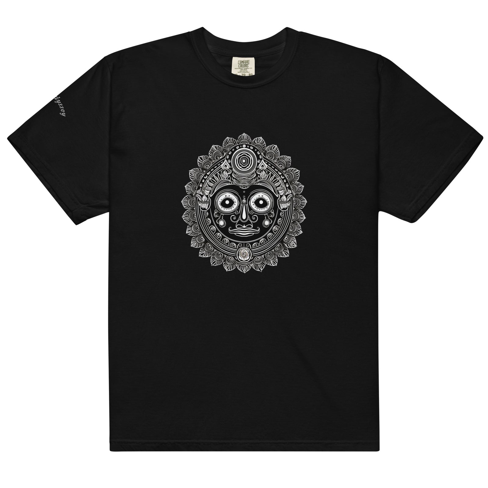 Jagannath Men’s garment-dyed heavyweight t-shirt by IndiOdyssey