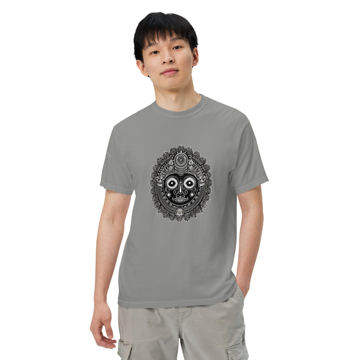 Jagannath Men’s garment-dyed heavyweight t-shirt