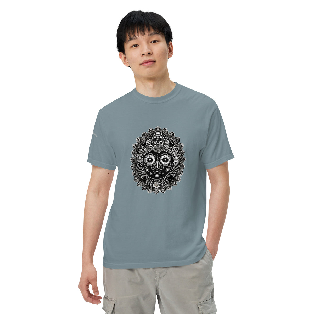 Jagannath Men’s garment-dyed heavyweight t-shirt