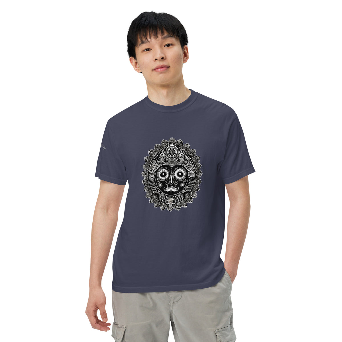Jagannath Men’s garment-dyed heavyweight t-shirt