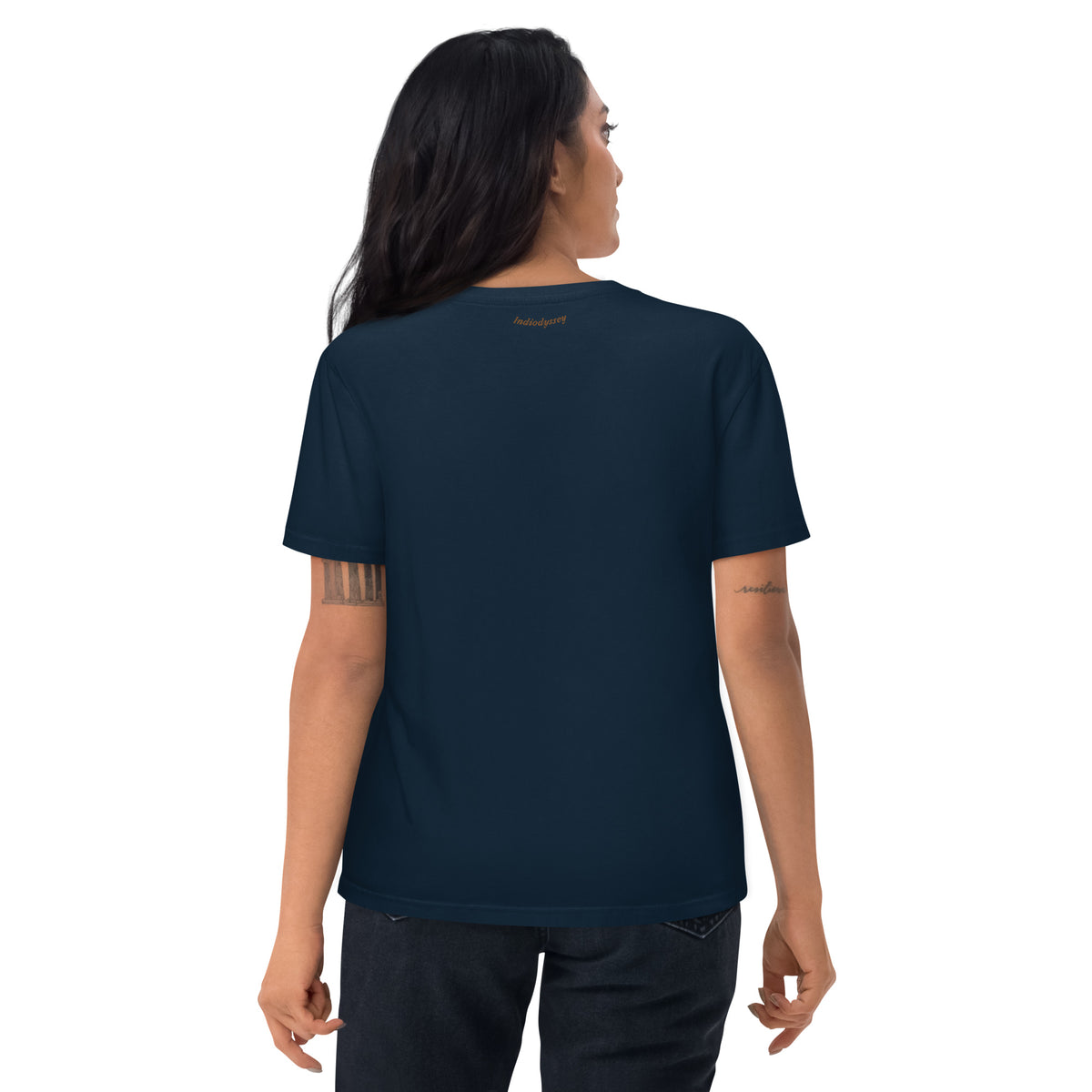 Saraswati Organic cotton t-shirt by IndiOdyssey