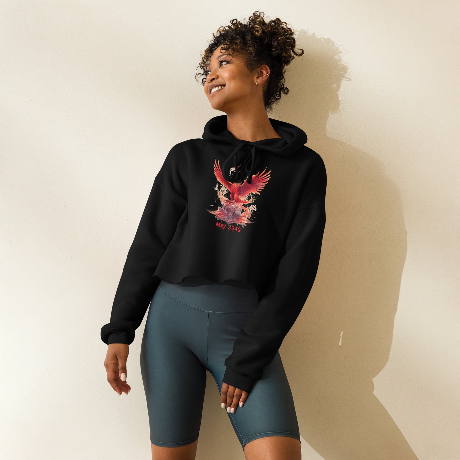 Phoenix Phenomenon Crop Hoodie