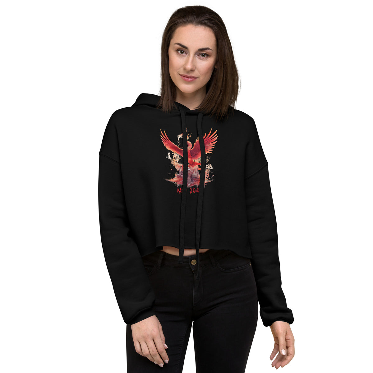 Phoenix Phenomenon Crop Hoodie