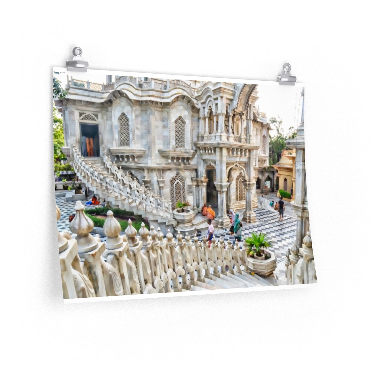 Srila Prabhupada&#39;s Samadhi at ISKCON Poster