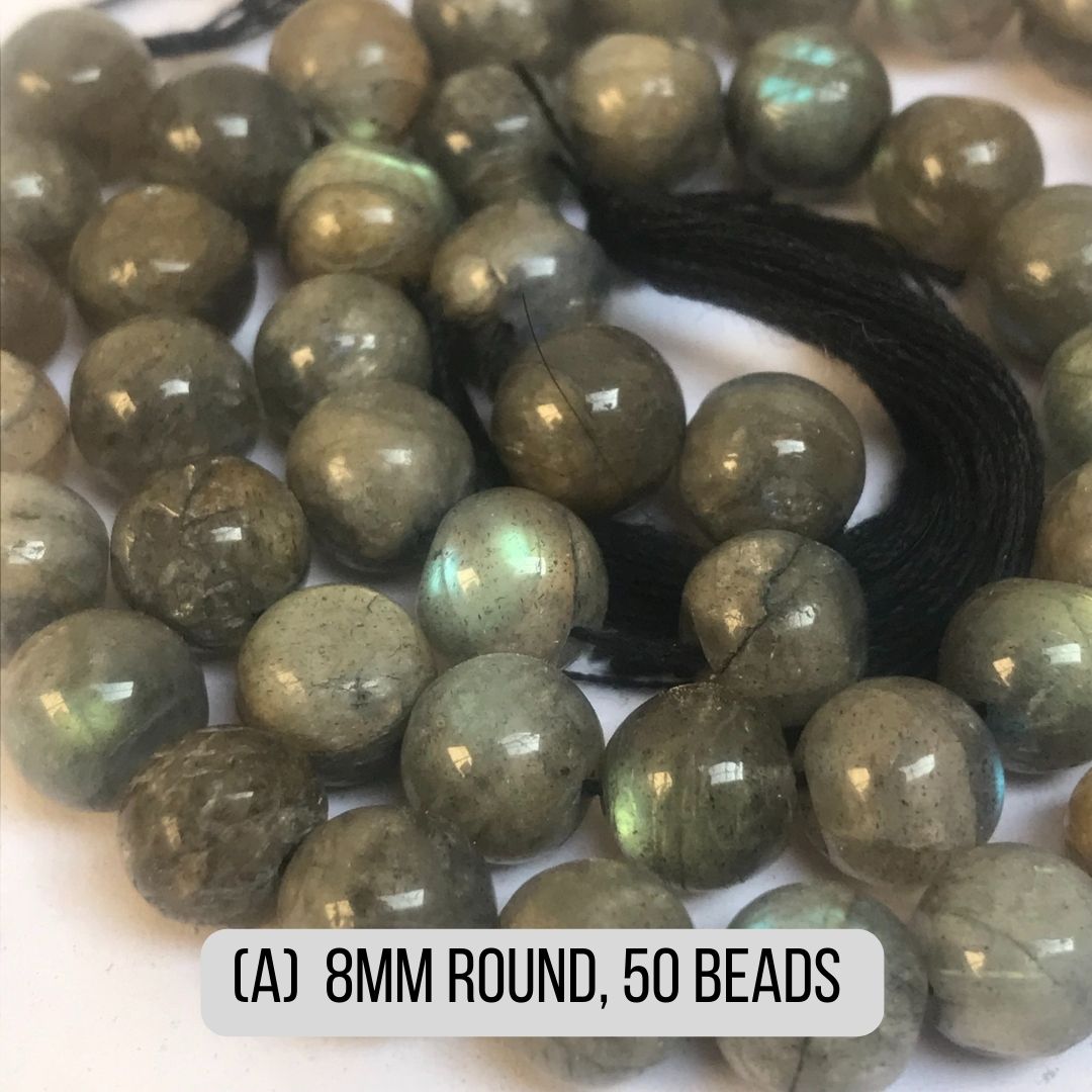 Labradorite  Indiodyssey 8mm