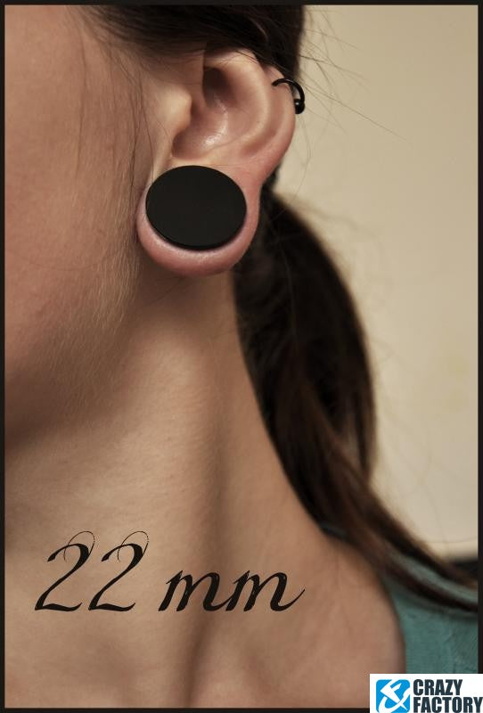 OM Sandalwood Ear Plugs (7/8 inch)