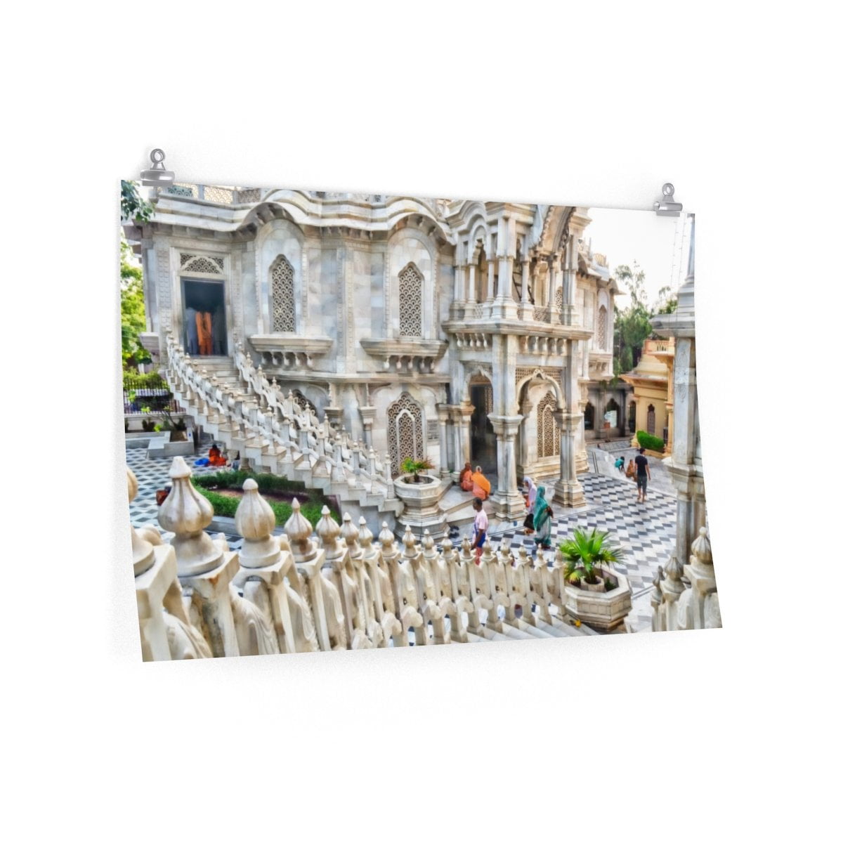 Srila Prabhupada&#39;s Samadhi at ISKCON Poster