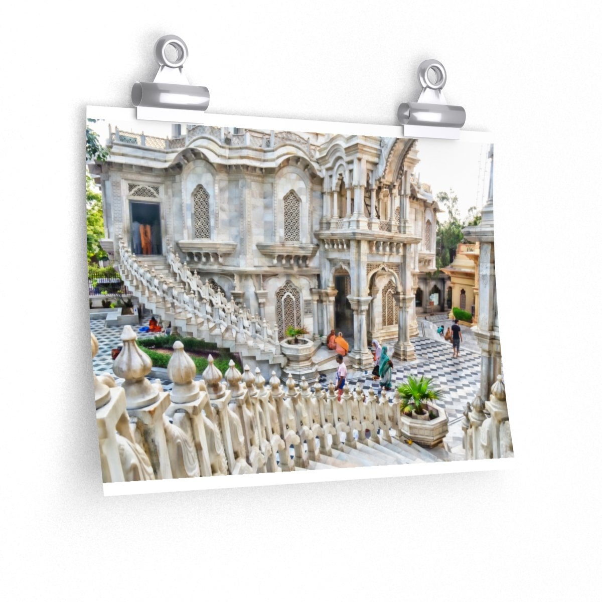 Srila Prabhupada&#39;s Samadhi at ISKCON Poster