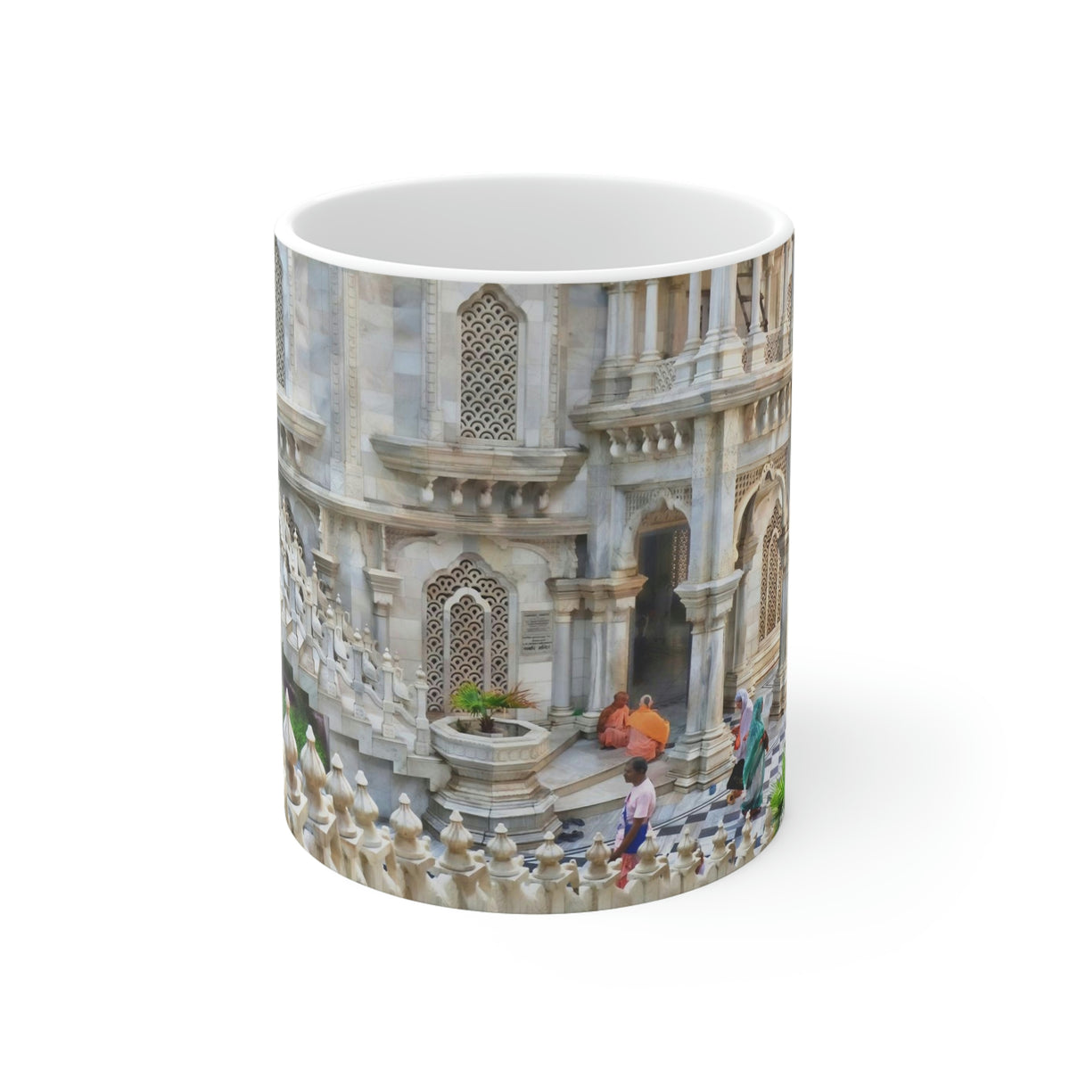 ISKCON Temple Coffee Mug Gift Hare Krishna IndiOdyssey