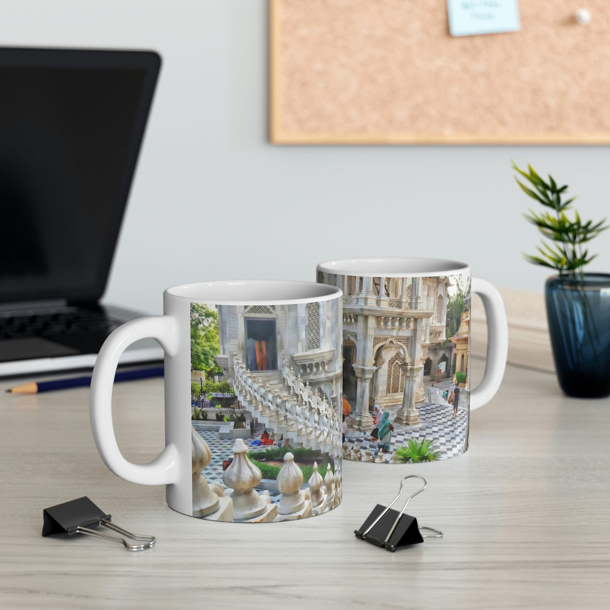 ISKCON Temple Coffee Mug Gift Hare Krishna IndiOdyssey