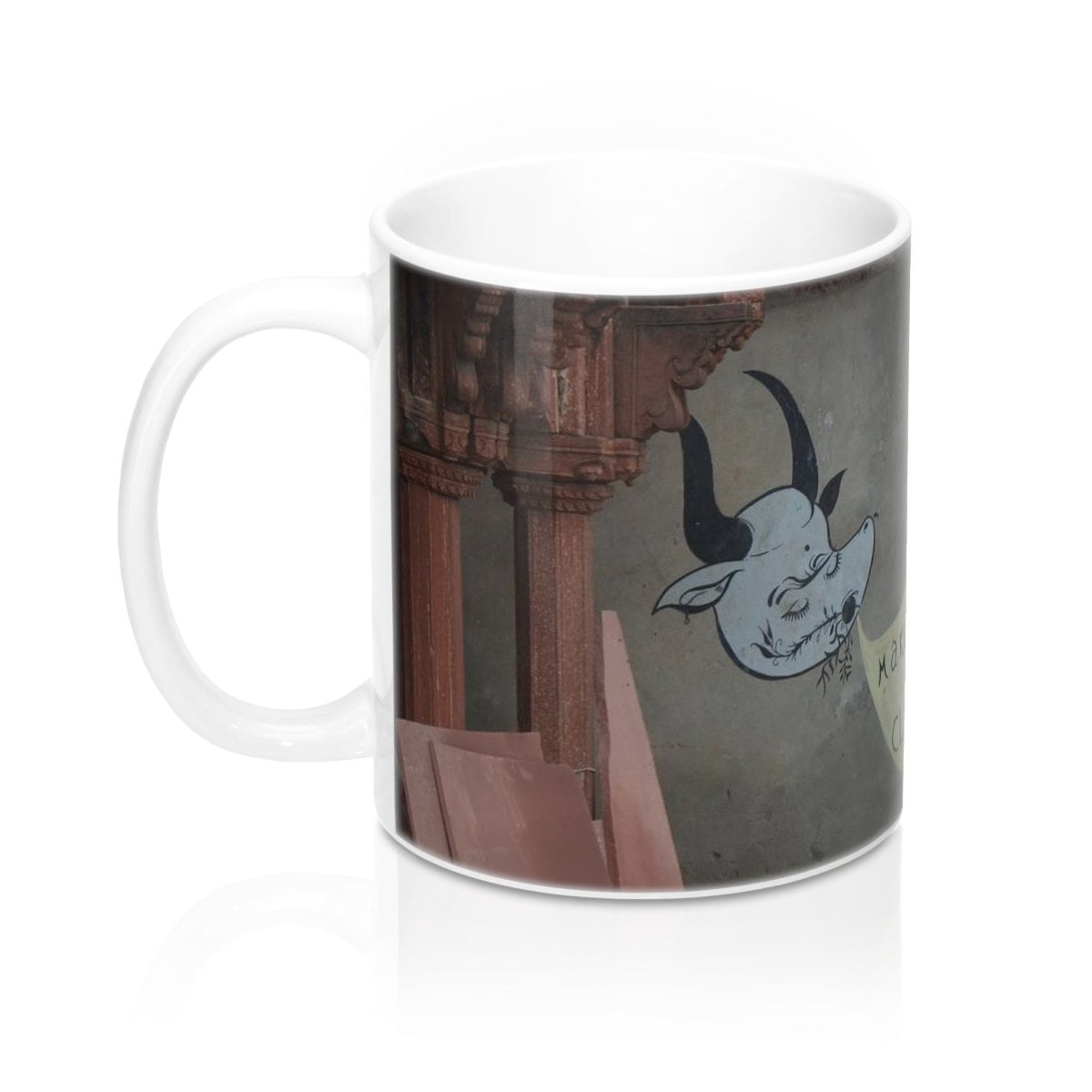 Vrindavan Street Art - Coffee Mug