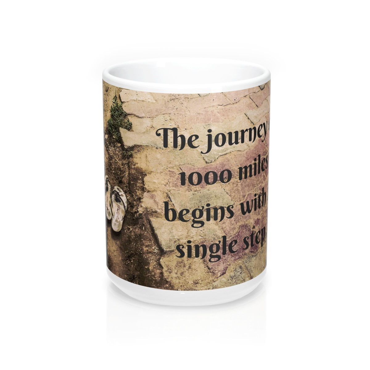 The Journey of 1000 miles...Coffee Mug