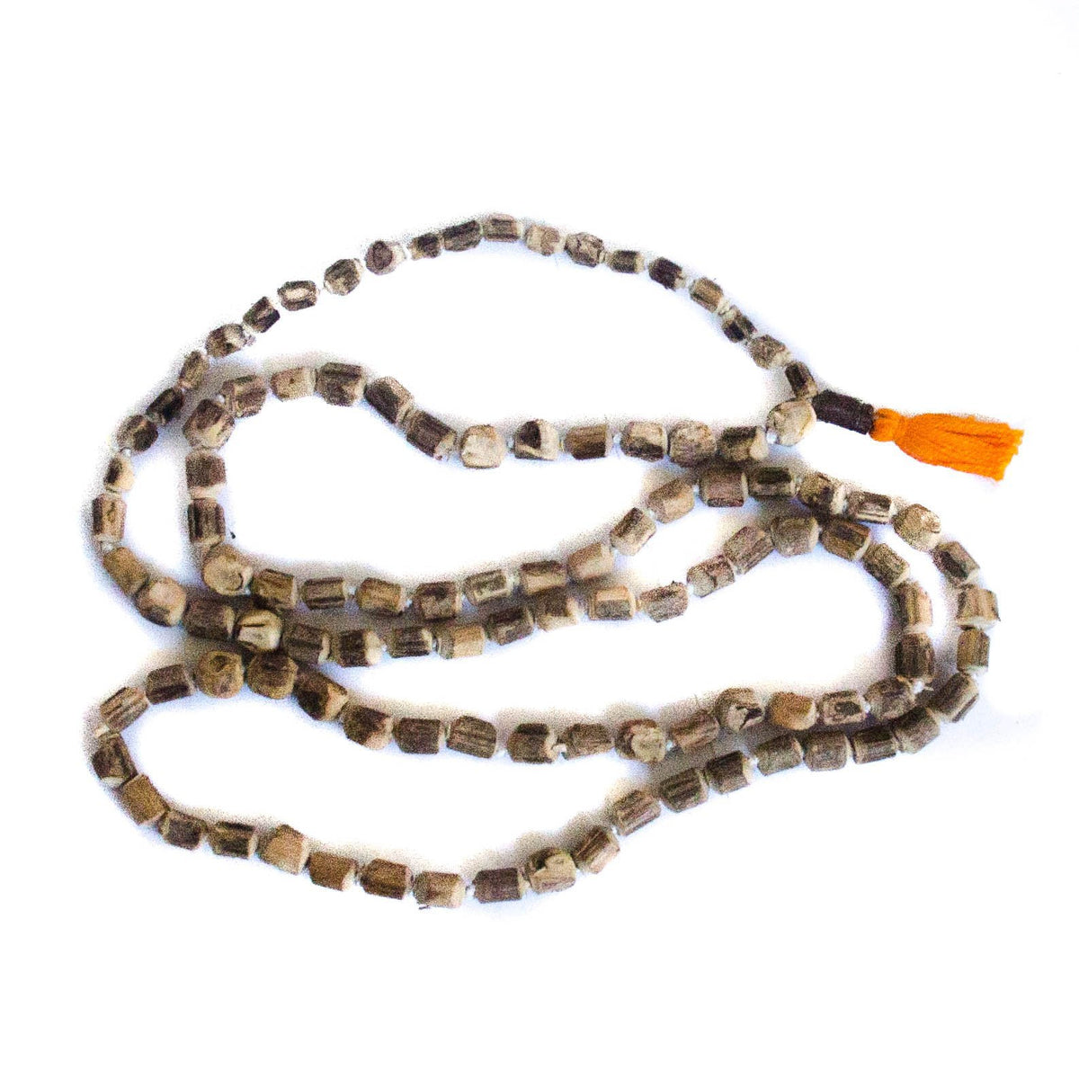 Natural Rough Tulsi 108 Japa Mala