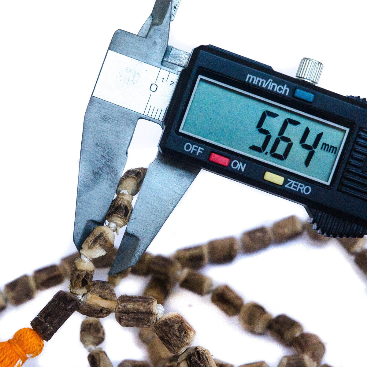 Natural Rough Tulsi 108 Japa Mala