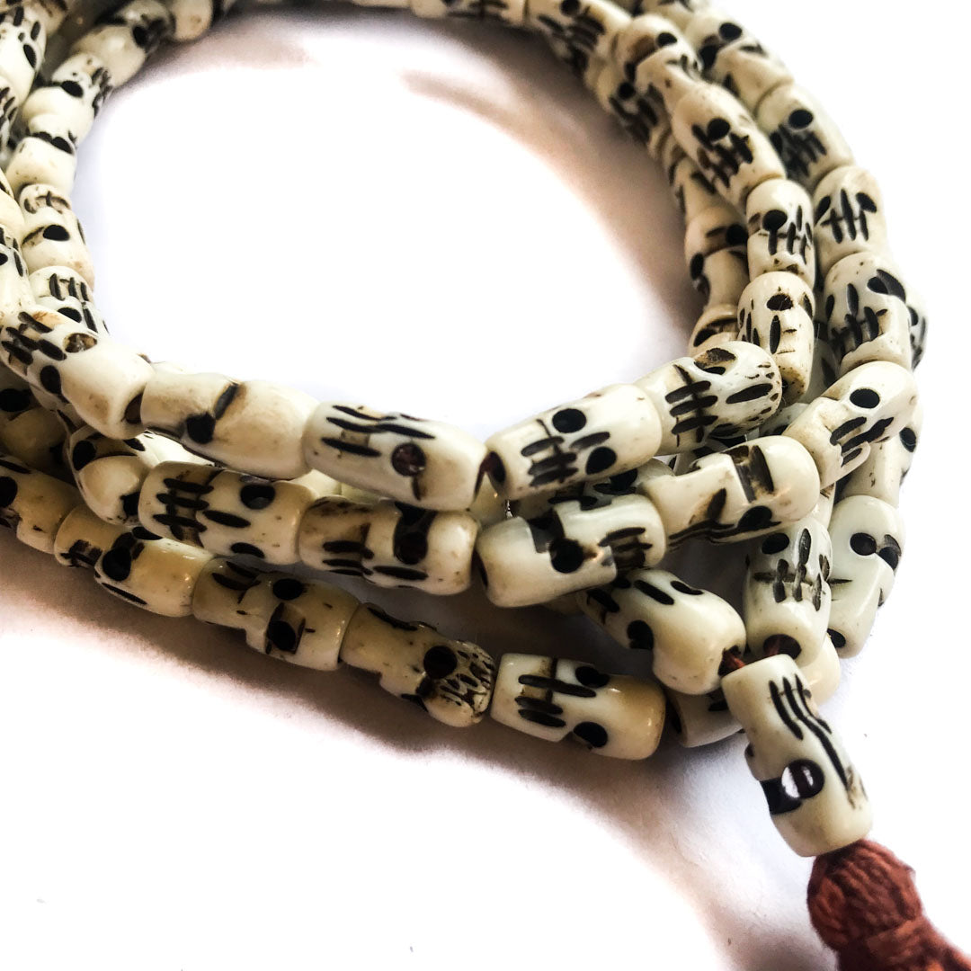 Kali Skull Bone Necklace IndiOdyssey