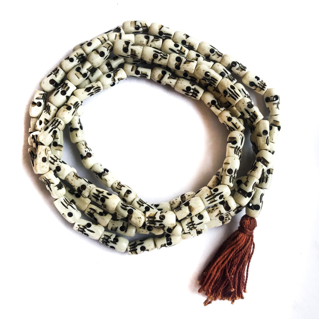 Kali Skull Bone Necklace IndiOdyssey