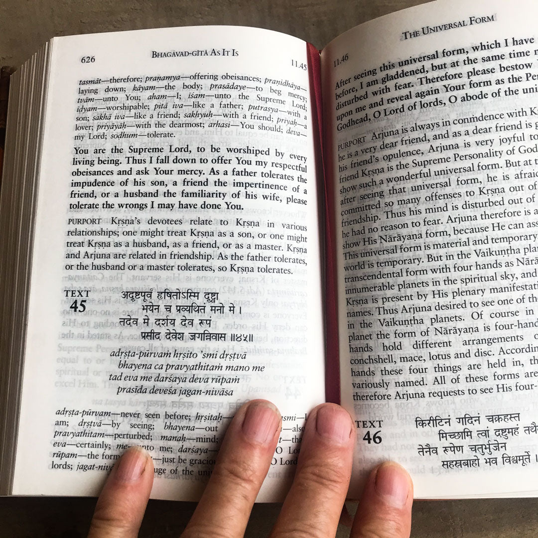 Bhagavad Gita &quot;As it is written&quot;