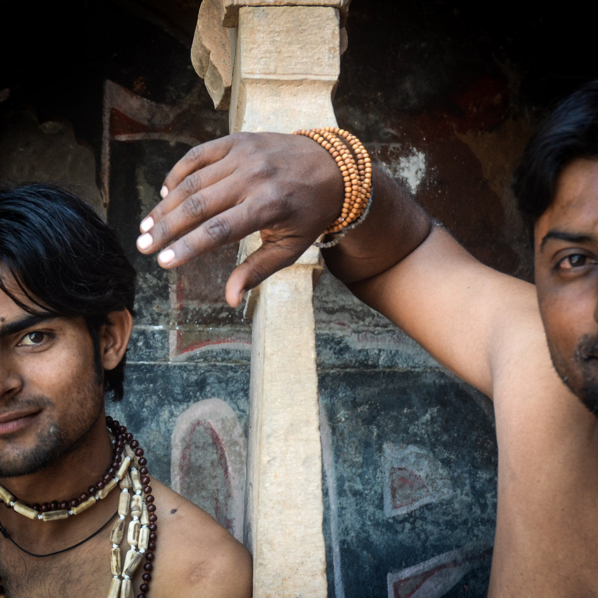Sandalwood Bracelet Trio