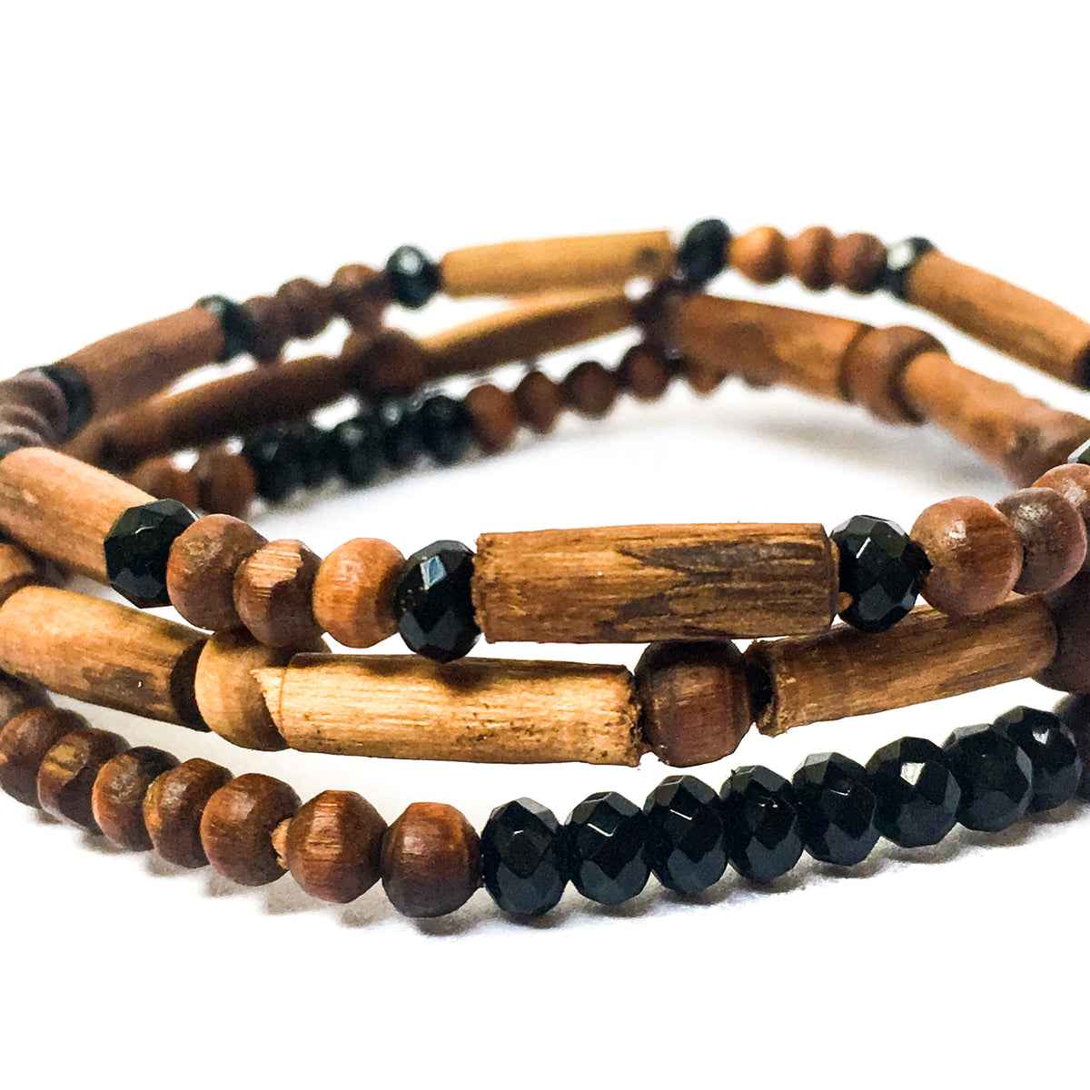 Tulsi Trio Bracelet with Gemstones