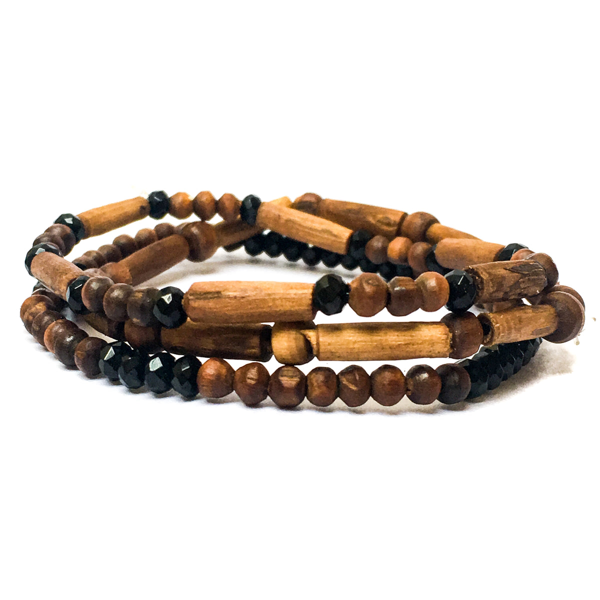 Tulsi Trio Bracelet with Gemstones