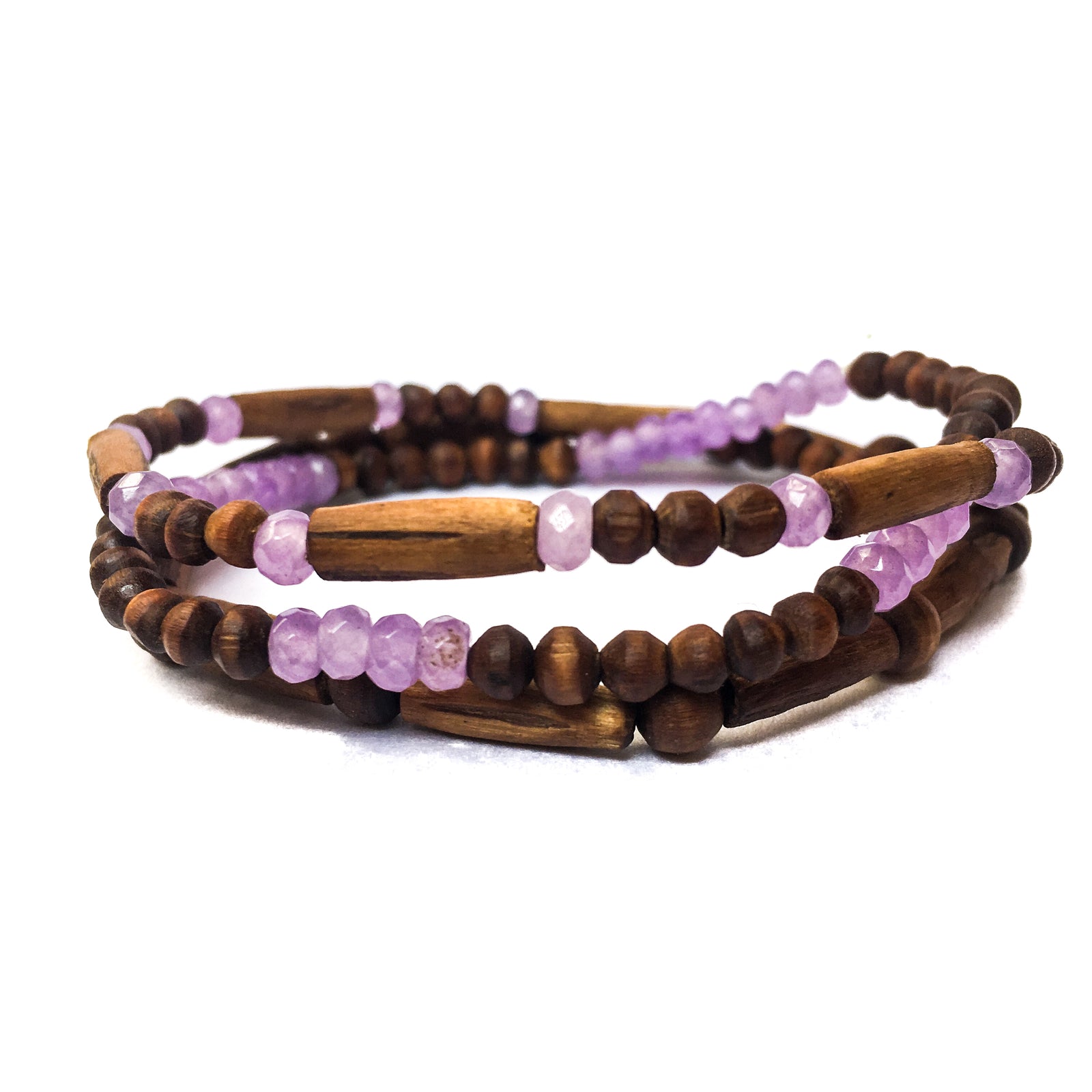 Tulsi Trio Bracelet with Gemstones