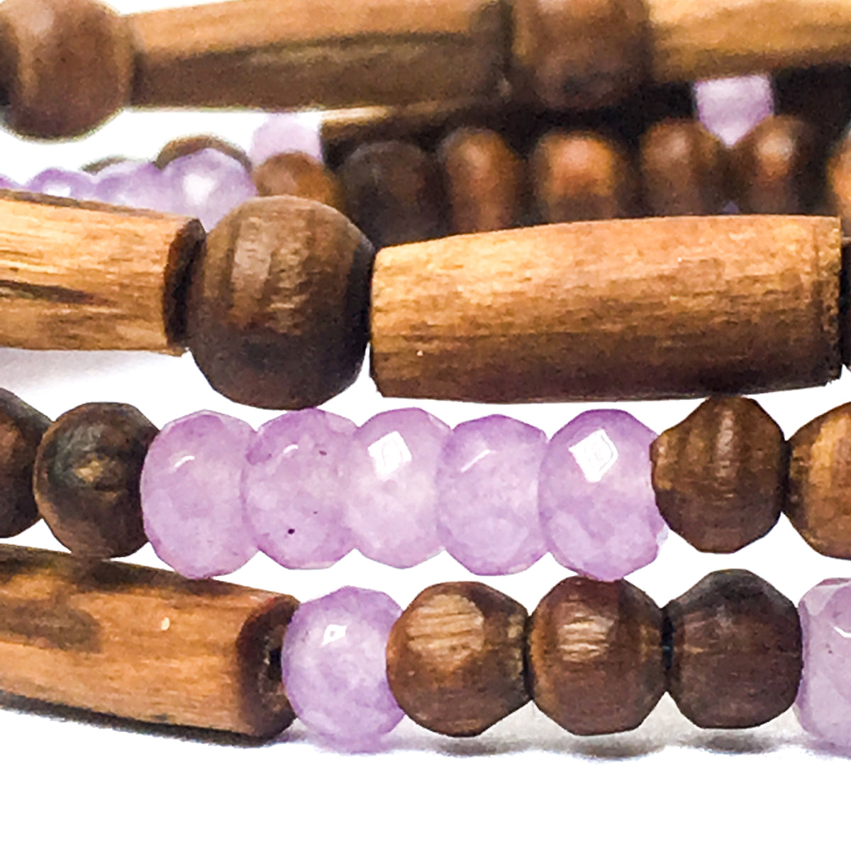 Tulsi Trio Bracelet with Gemstones