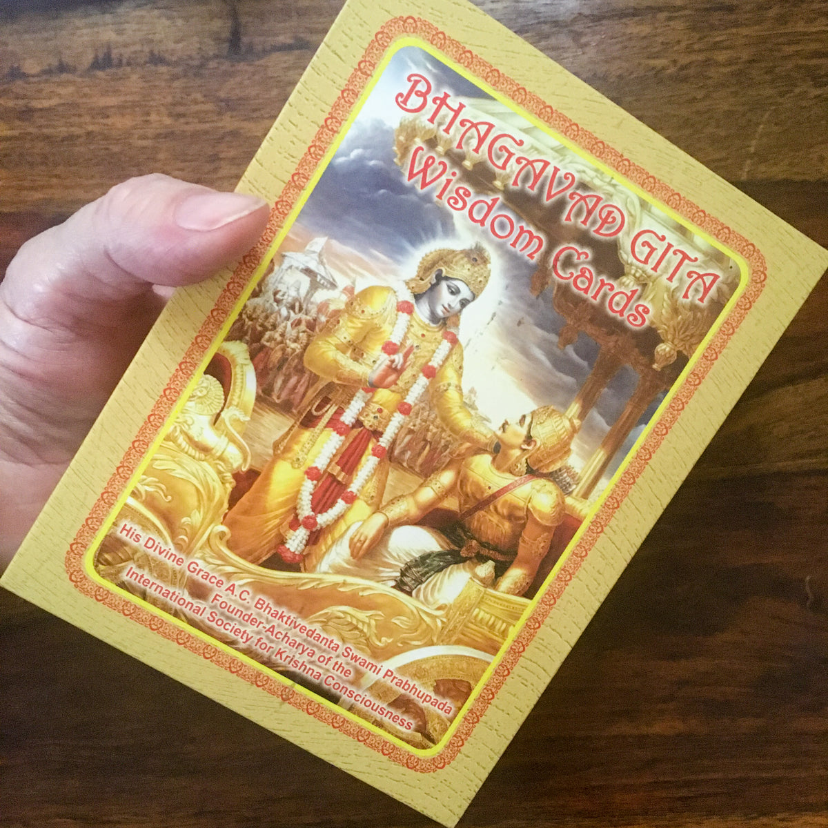 Bhagavad Gita Wisdom Cards