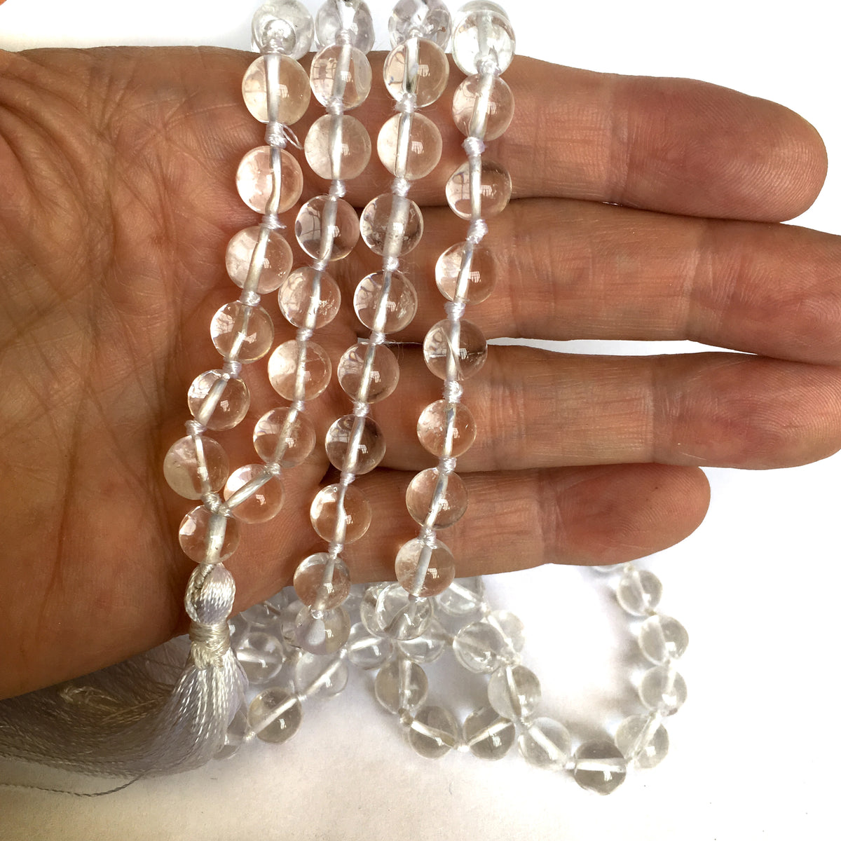 Sphatik Quartz Crystal Necklace