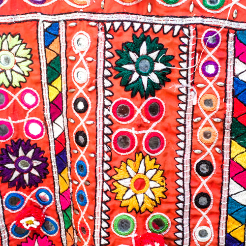 A traditional style of blouse (kanchli or choli) from the Banjara nomadic tribe of Rajasthan.