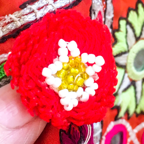 A traditional style of blouse (kanchli or choli) from the Banjara nomadic tribe of Rajasthan.