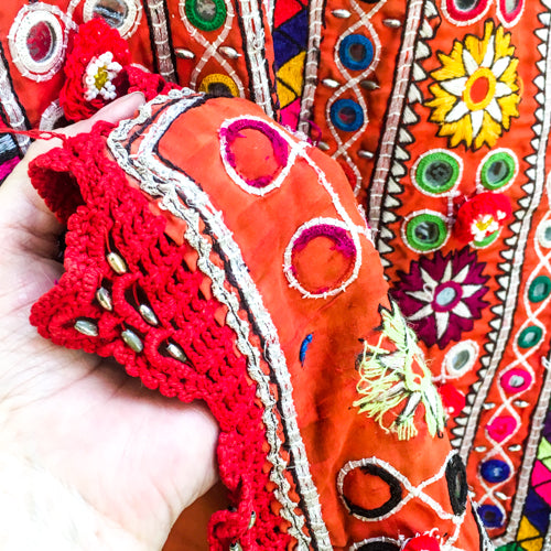 A traditional style of blouse (kanchli or choli) from the Banjara nomadic tribe of Rajasthan.