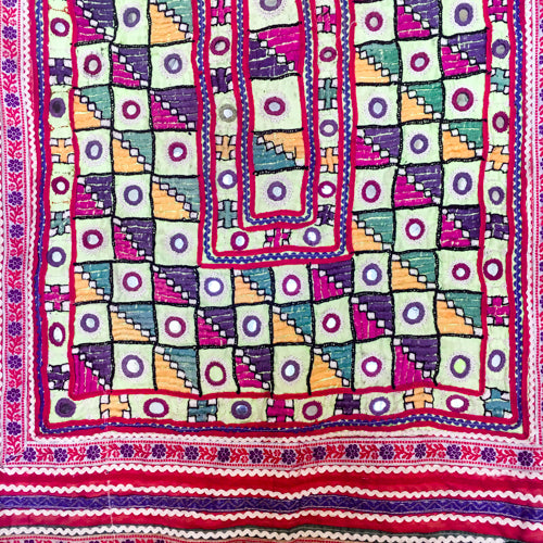 A traditional style of blouse (kanchli or choli) from the Banjara nomadic tribe of Rajasthan.