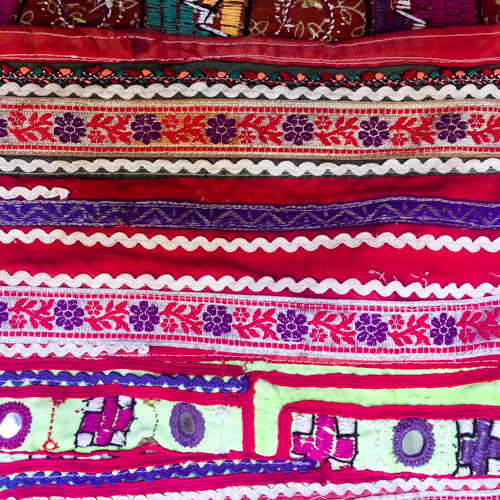 A traditional style of blouse (kanchli or choli) from the Banjara nomadic tribe of Rajasthan.