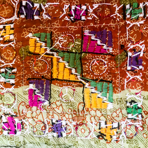 A traditional style of blouse (kanchli or choli) from the Banjara nomadic tribe of Rajasthan.