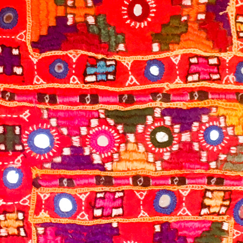 A traditional style of blouse (kanchli or choli) from the Banjara nomadic tribe of Rajasthan.