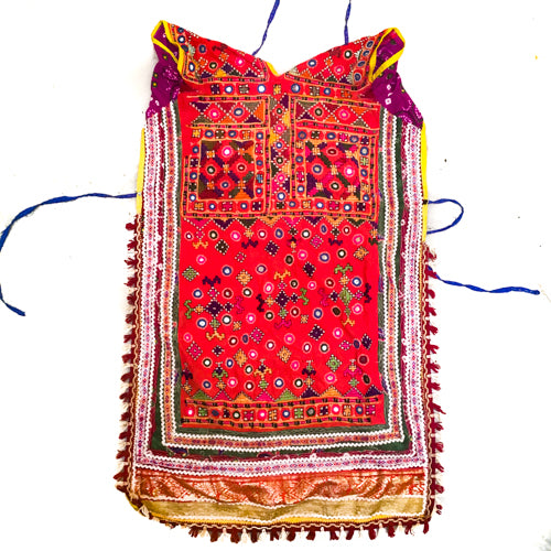 A traditional style of blouse (kanchli or choli) from the Banjara nomadic tribe of Rajasthan.