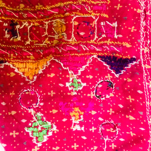A traditional style of blouse (kanchli or choli) from the Banjara nomadic tribe of Rajasthan.