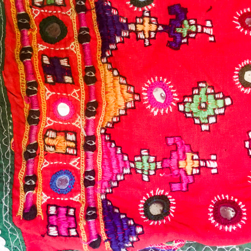 A traditional style of blouse (kanchli or choli) from the Banjara nomadic tribe of Rajasthan.