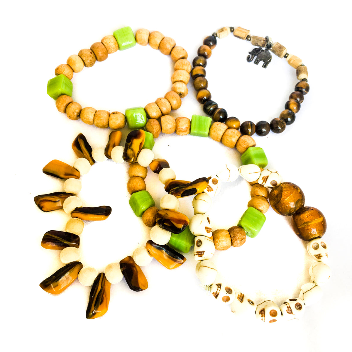 Festival Bracelets set of five IndiOdyssey