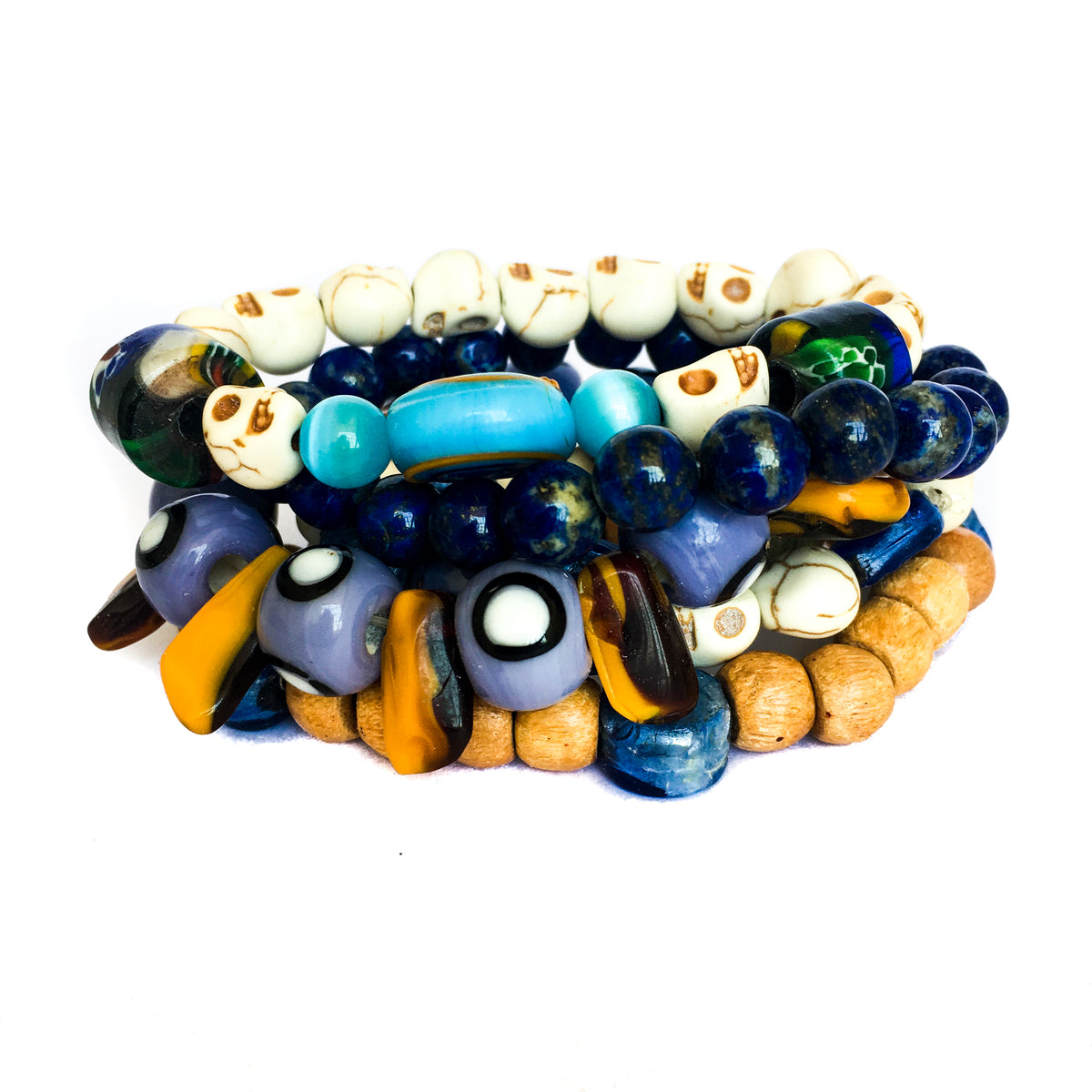 Festival Bracelets set of five IndiOdyssey