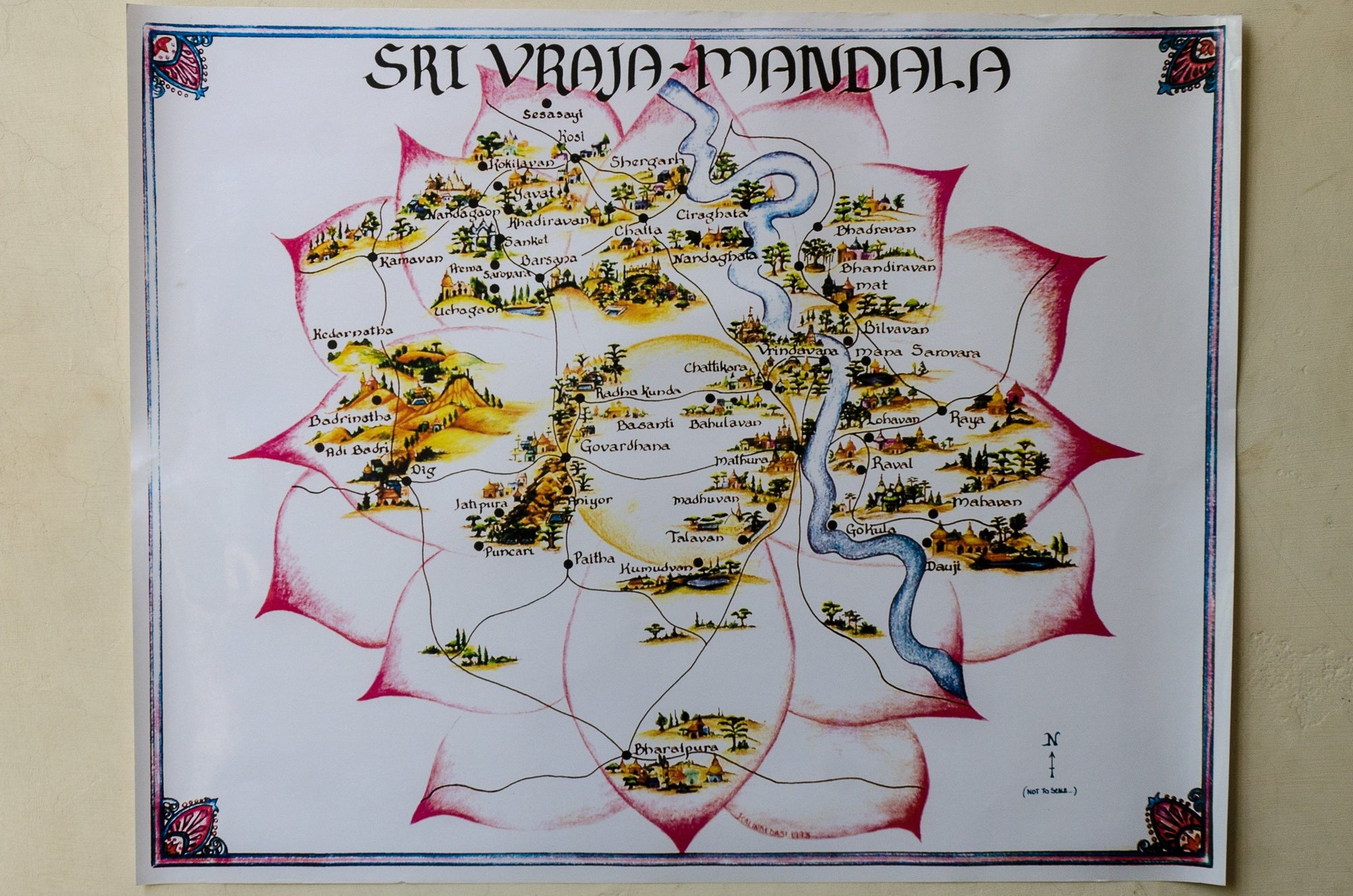 Sri Vraja Mandala Poster