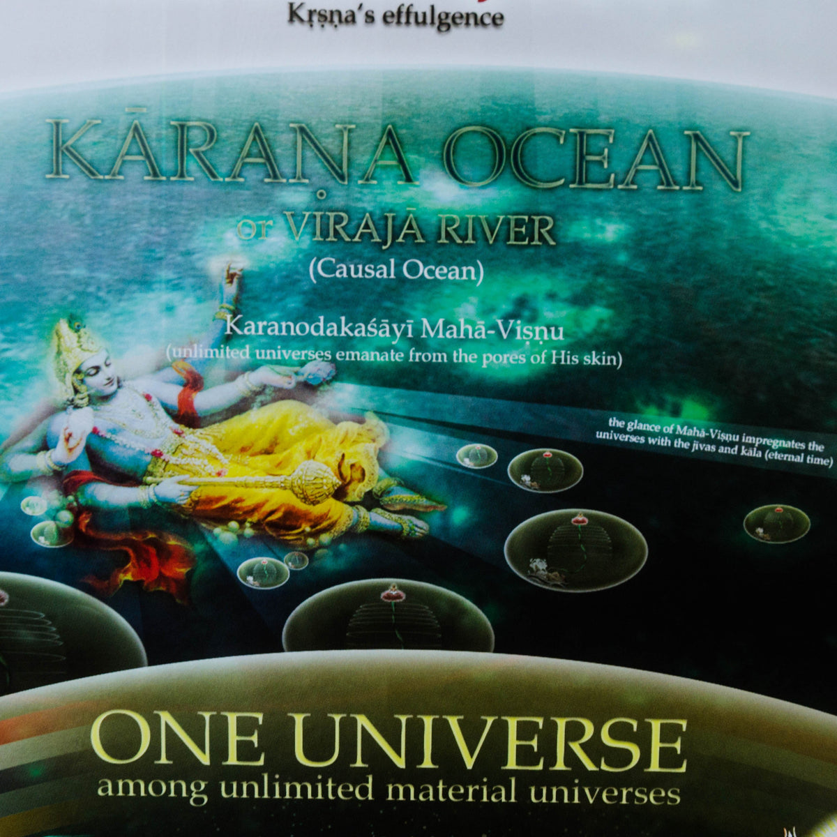 Brahma Jyoti Poster Vedic Creation