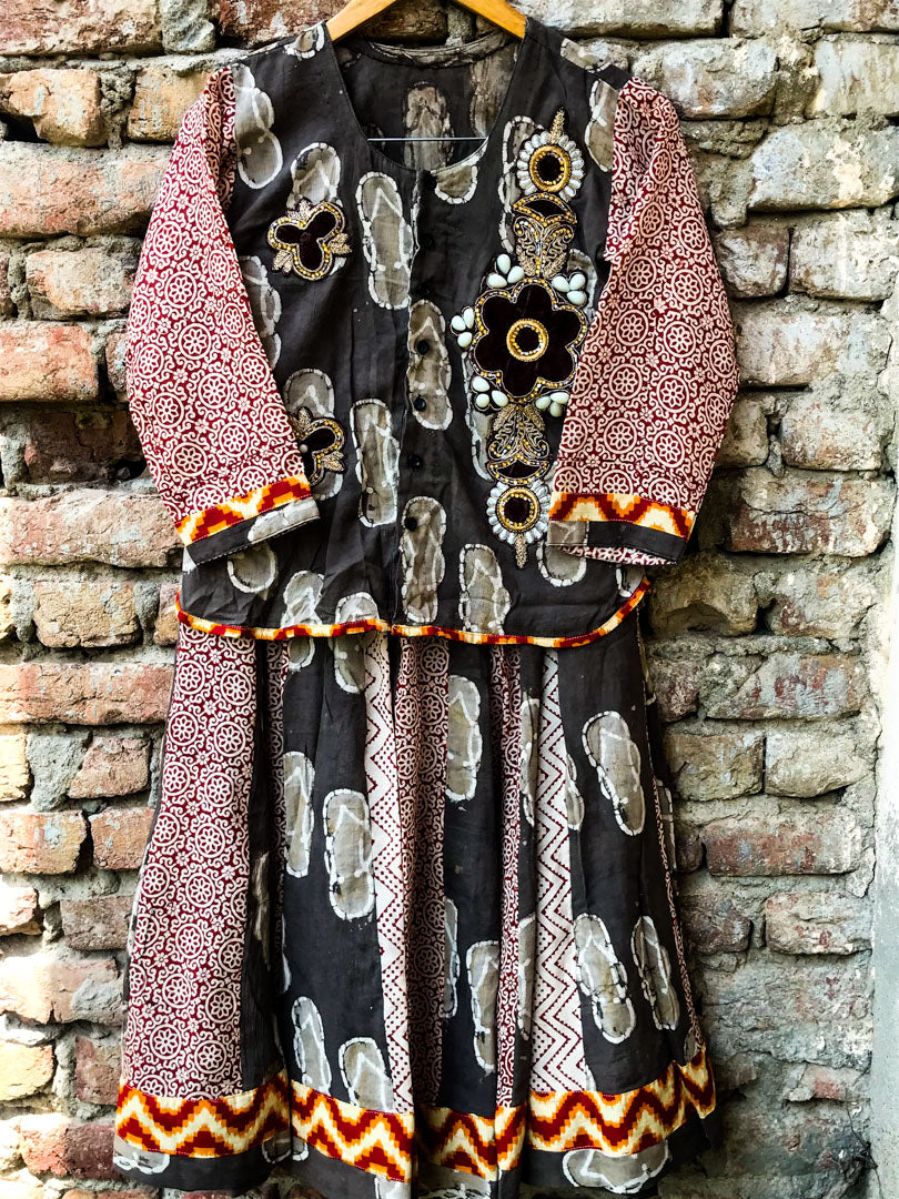 Gopi Skirt Outfit (Ready-made, Med-Lg)